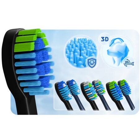 Szczoteczka soniczna do zębów Berdsen Galaxy Duo zestaw 2 szt. 322022