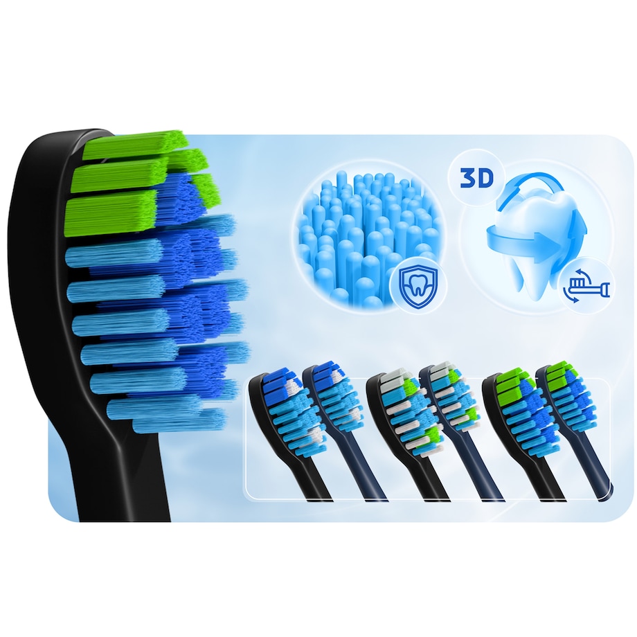 Szczoteczka soniczna do zębów Berdsen Galaxy Duo zestaw 2 szt. 322022