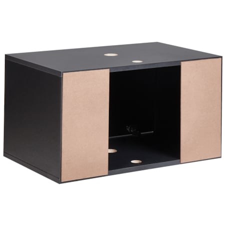 Wisząca szafka pod umywalkę PETROLINA 60 cm Czarny