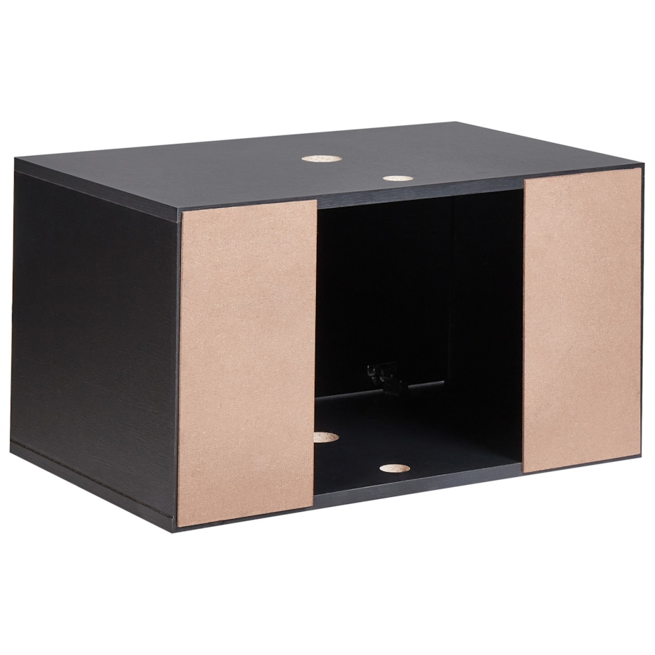 Wisząca szafka pod umywalkę PETROLINA 60 cm Czarny