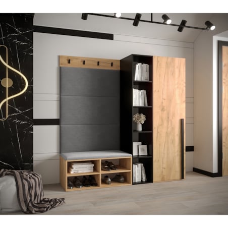 Garderoba do przedpokoju Abiks MIRO 1 craft+manila16