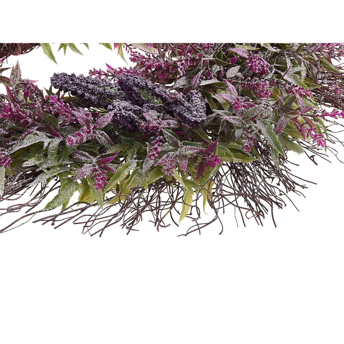 Wianek na drzwi ø 50 cm fioletowy TELDE