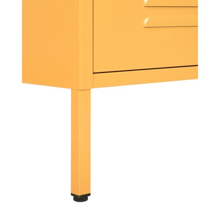 Szafa biurowa metalowa żółta FROME