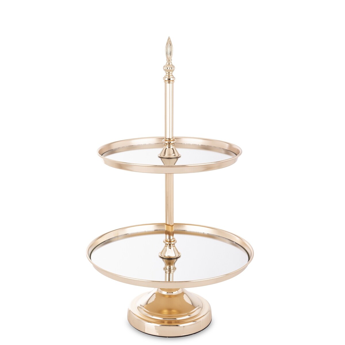 Patera szklana 2-poziomy 52x31x31 cm ALTOPIANO-2