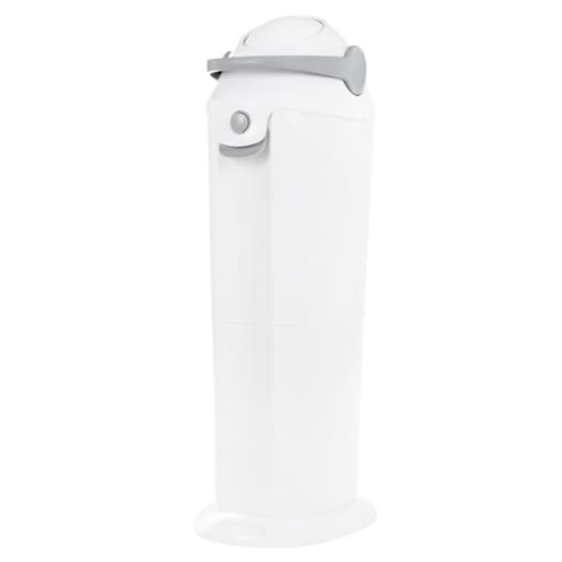 Kosz na zużyte pieluchy Magic Professional - biały /duży (na 70 pieluch)