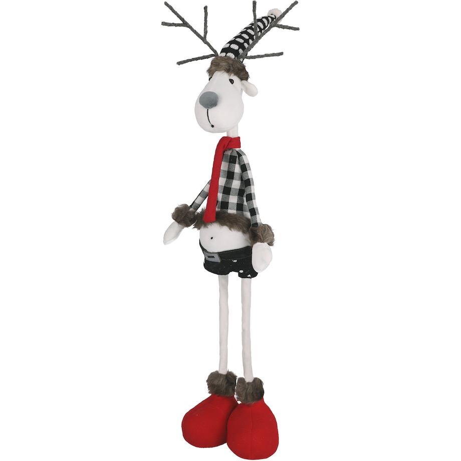 Renifer świąteczny łoś skrzat gnom dekoracja świąteczna