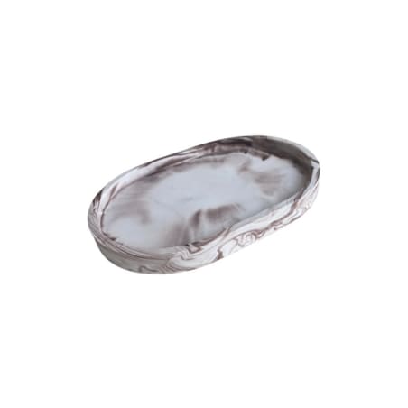 Podstawka/ taca dekoracyjna z gipsu ekologicznego 140x100mm