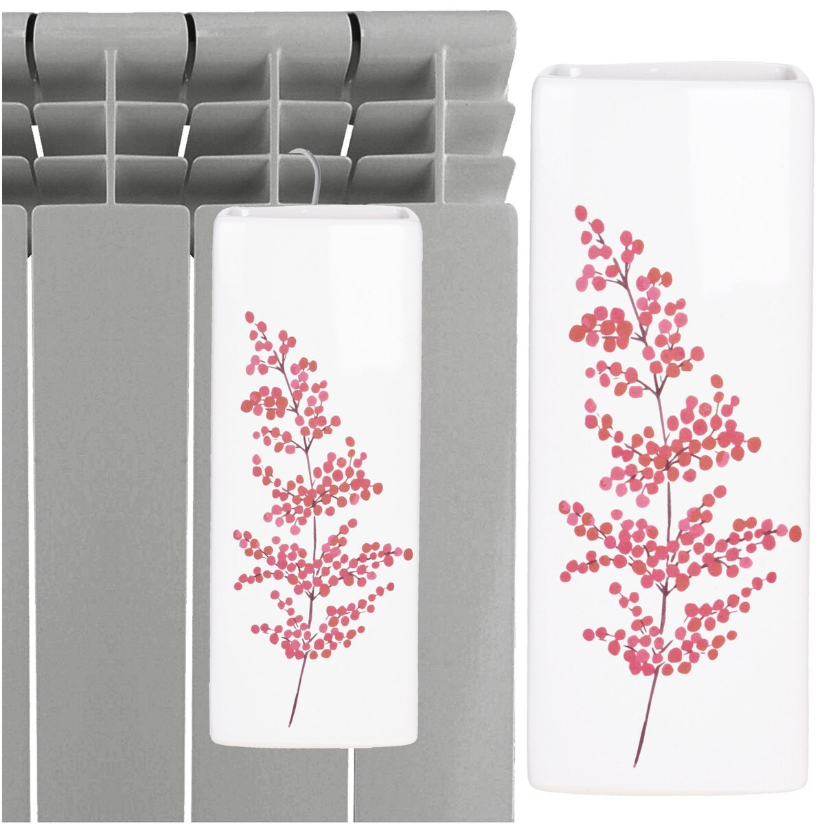 Nawilżacz Powietrza Na Kaloryfer Grzejnik Do Zawieszenia Pojemnik Kwiaty Jarzębina