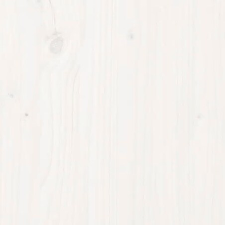 vidaXL Stolik barowy, biały, 60x60x110 cm, lite drewno sosnowe
