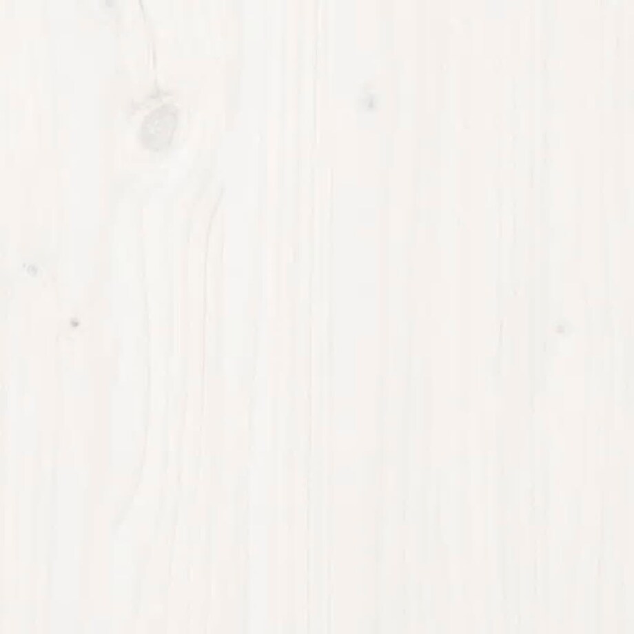 vidaXL Stolik barowy, biały, 60x60x110 cm, lite drewno sosnowe