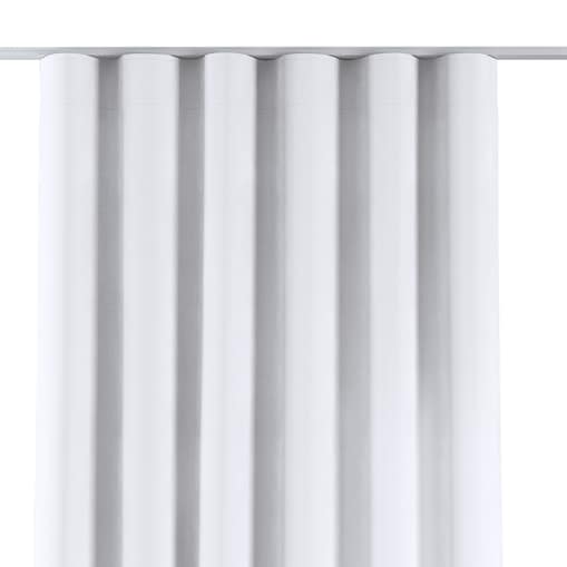 Zasłona na taśmie wave 130x245 śnieżnobiały