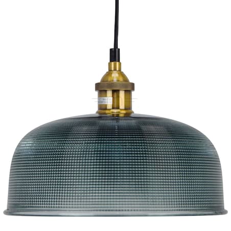 LAMPA wisząca DAVIDE MDM-2916/1 BL Italux szklana OPRAWA zwis niebieski