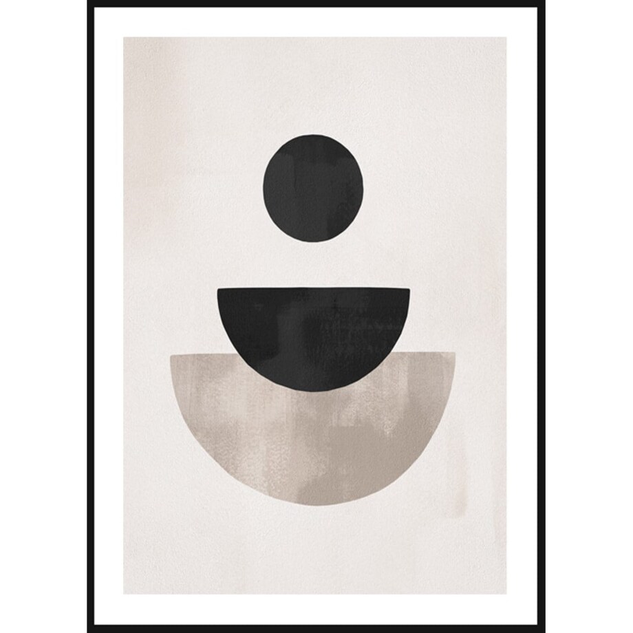 Poster Story, Plakat, Obraz - Abstrakcyjne Figury No1, wymiary 42 x 60 cm