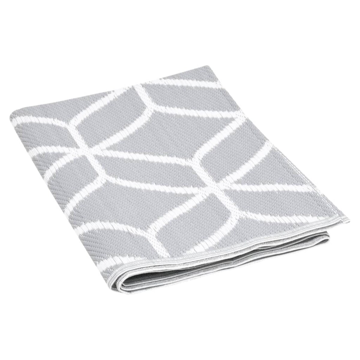 vidaXL Dywan zewnętrzny, ARAKIL szary, 140 x 200 cm, PP