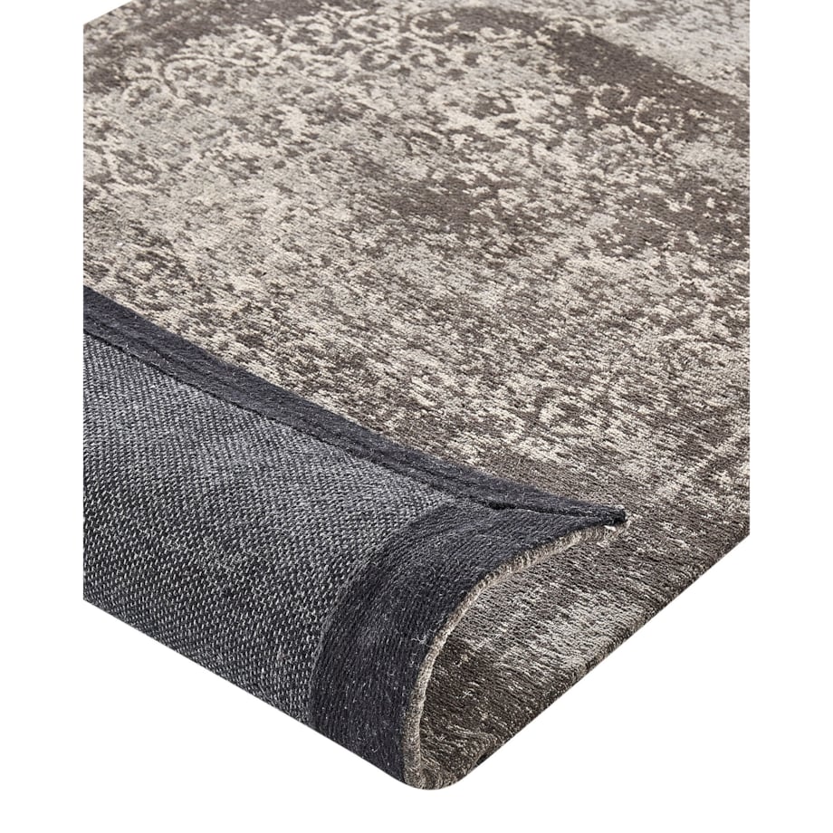 Dywan bawełniany 60 x 180 cm brązowoszary BEYKOZ