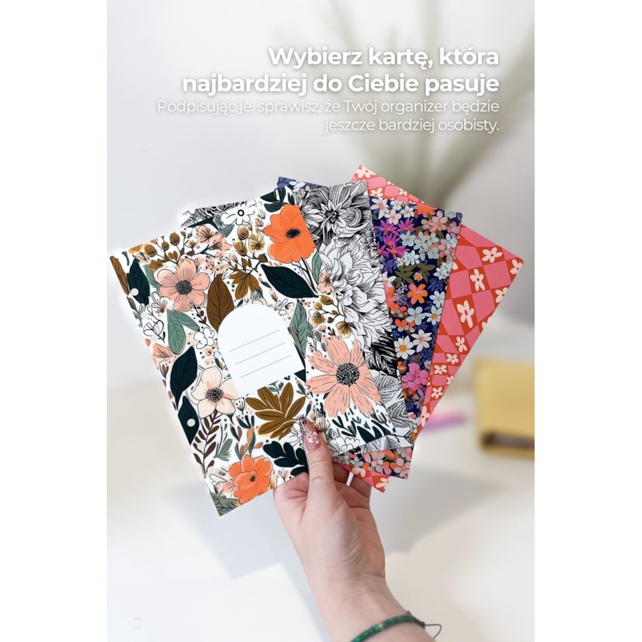 Strona tytułowa do segregatora – AUTUMN FLOWER