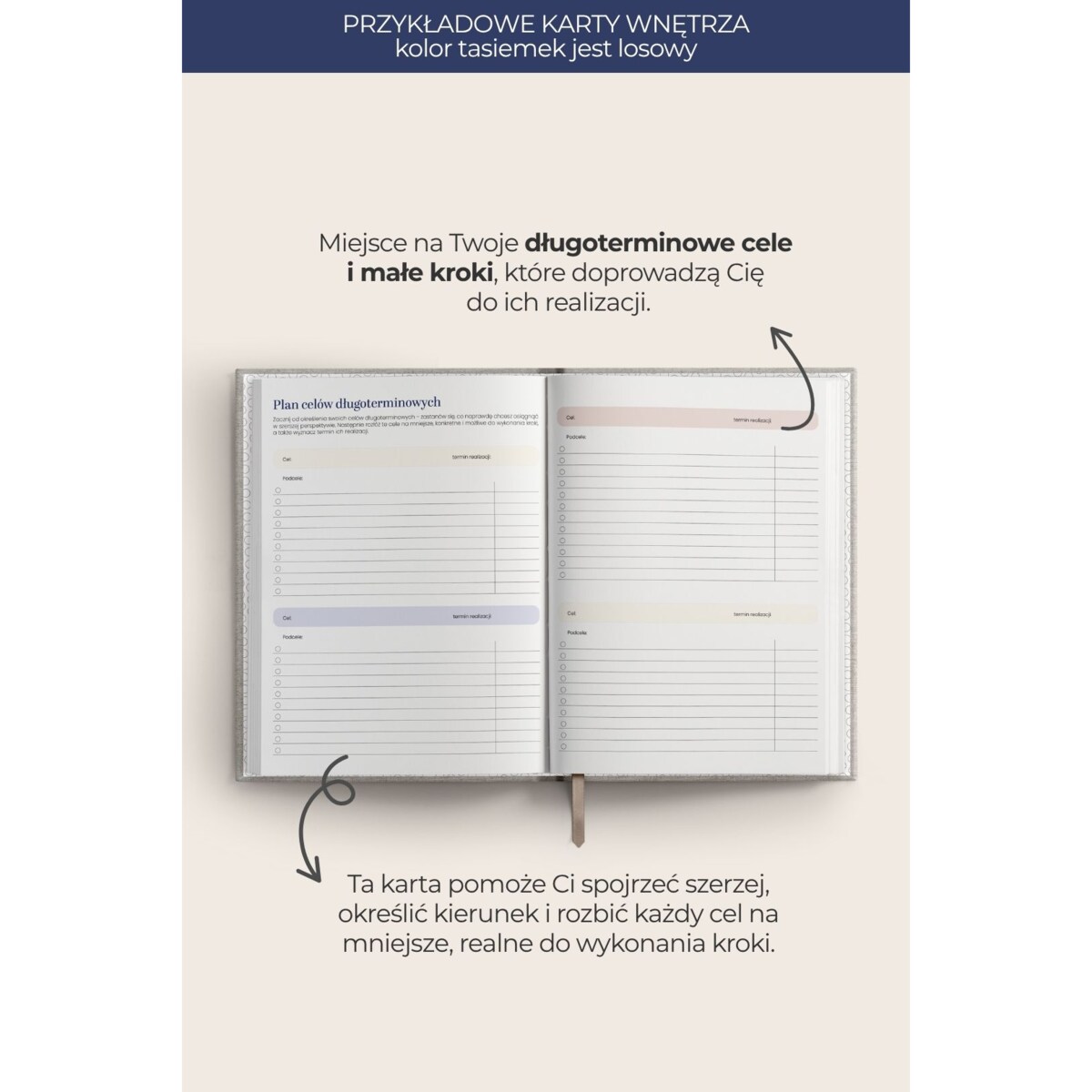 Planner produktywności – dzienny – NICE PINK