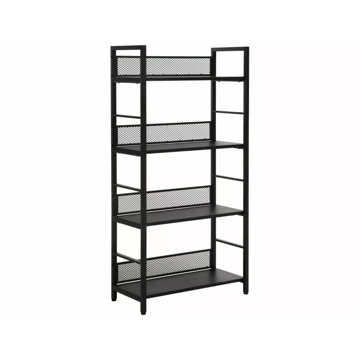 Regał na książki RAW R4 czarny/czarny mat