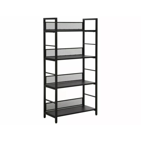 Regał na książki RAW R4 czarny/czarny mat
