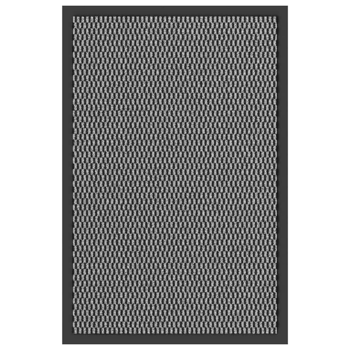 vidaXL Wycieraczka, antracytowa, 40 x 60 cm