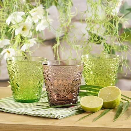 VILLA ITALIA Szklanka zielona 270 ml AVORIO