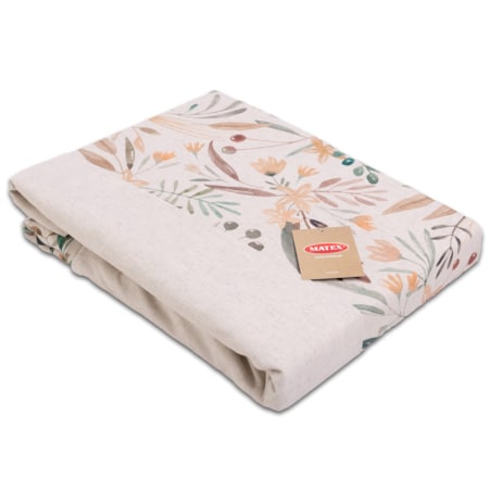 Pościel lniana LINEN druk(220x200+30-1,70x80+20-2)