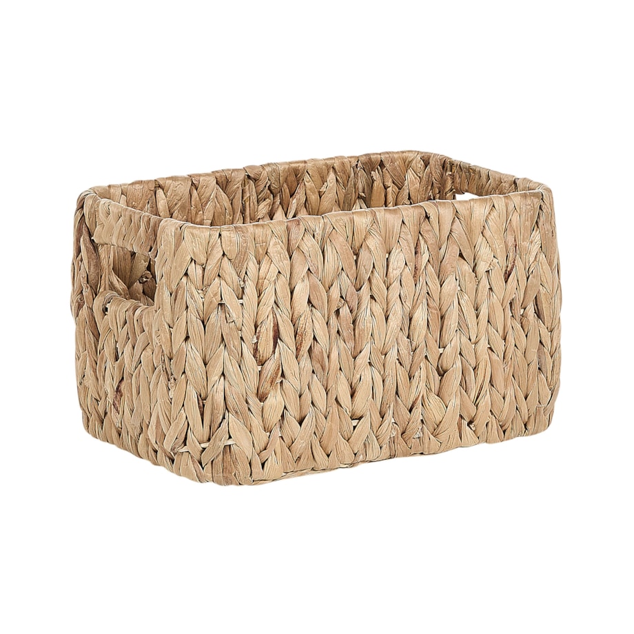 Zestaw 3 koszy z hiacyntu wodnego jasny HANOI