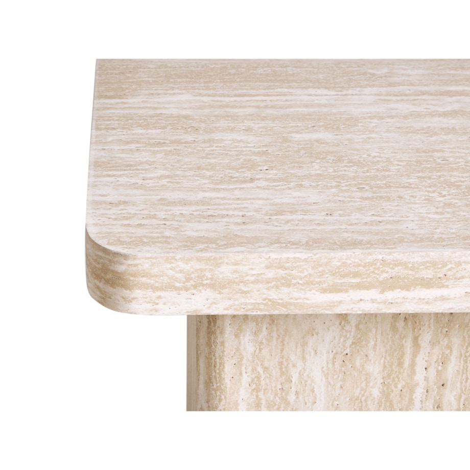 Stolik pomocniczy DUSON Beżowy