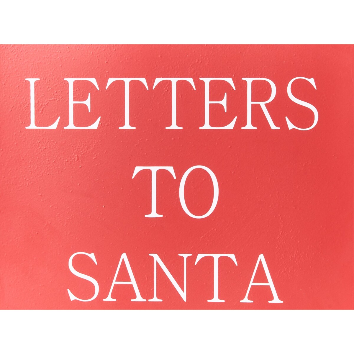 Skrzynka na listy świąteczna FORSSA 30 cm Czerwony