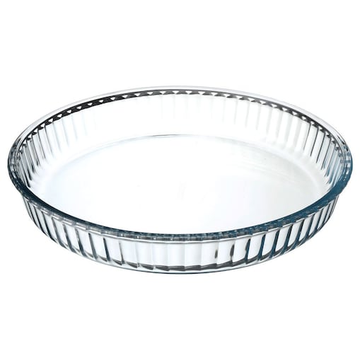 Forma do tarty ze szkła żaroodprnego, Ø 32 cm, kolor przezroczysty