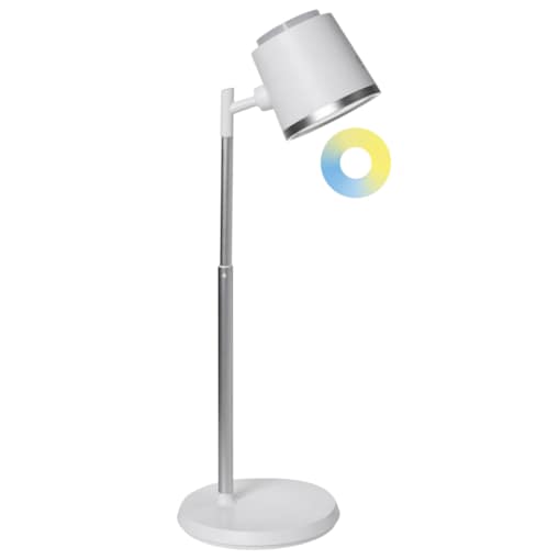 Lampa biurkowa LED LIBRA Ze ściemniaczem Biały