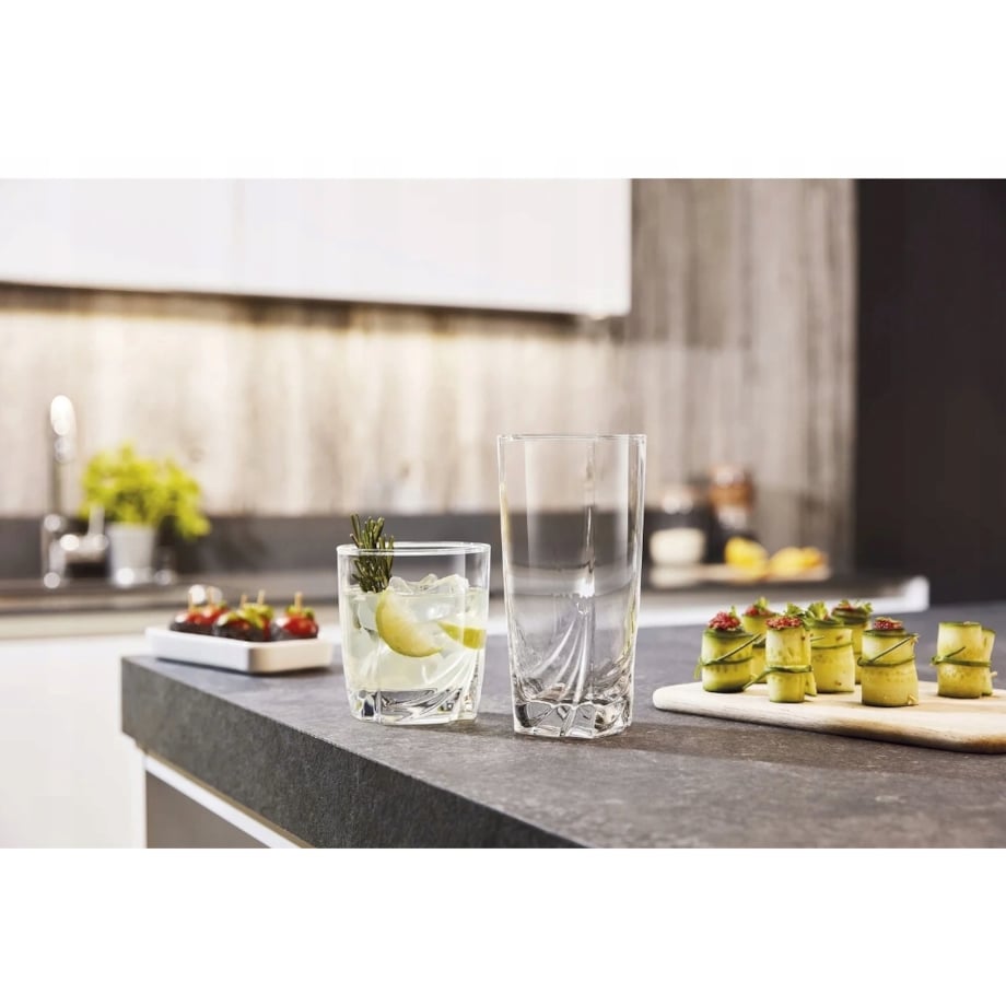 SZKLANKI NISKIE 6SZT 300 ml LUMINARC ascot drinki