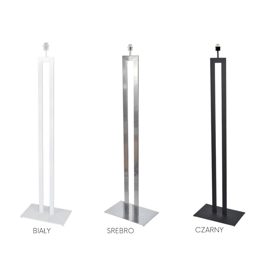 Lampa stojąca podłogowa z abażurem walec MONO