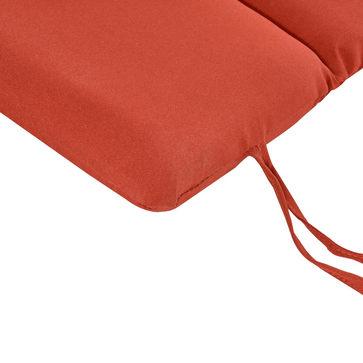Poduszka na leżak ogrodowy BRESCIA PREMIUM 180 x 60 cm Czerwony