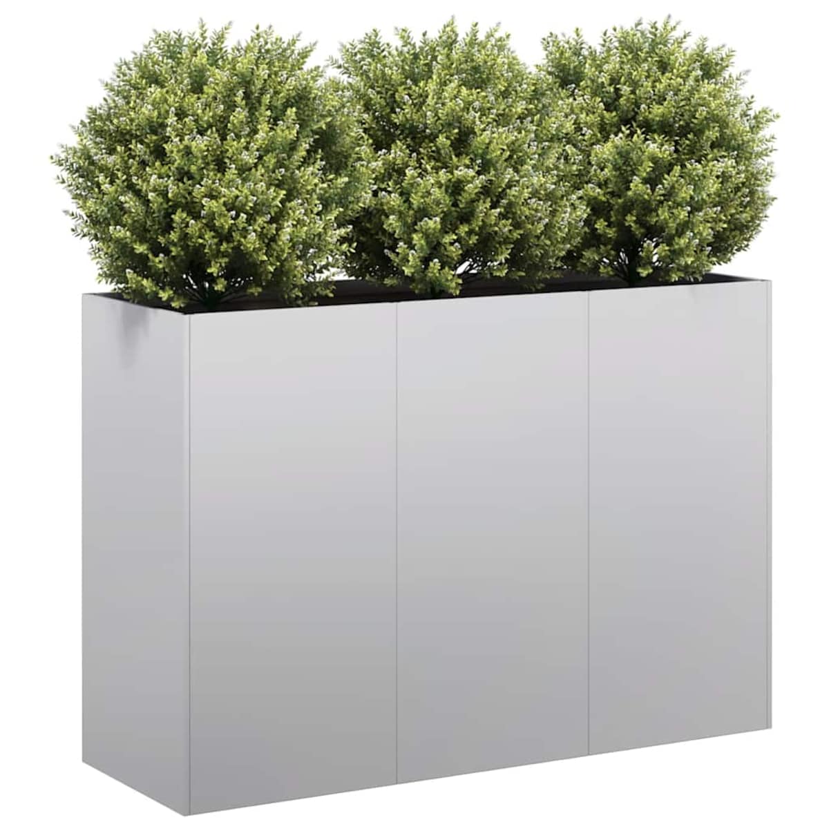 vidaXL Doniczka 120x40x80 cm Stal ocynkowana