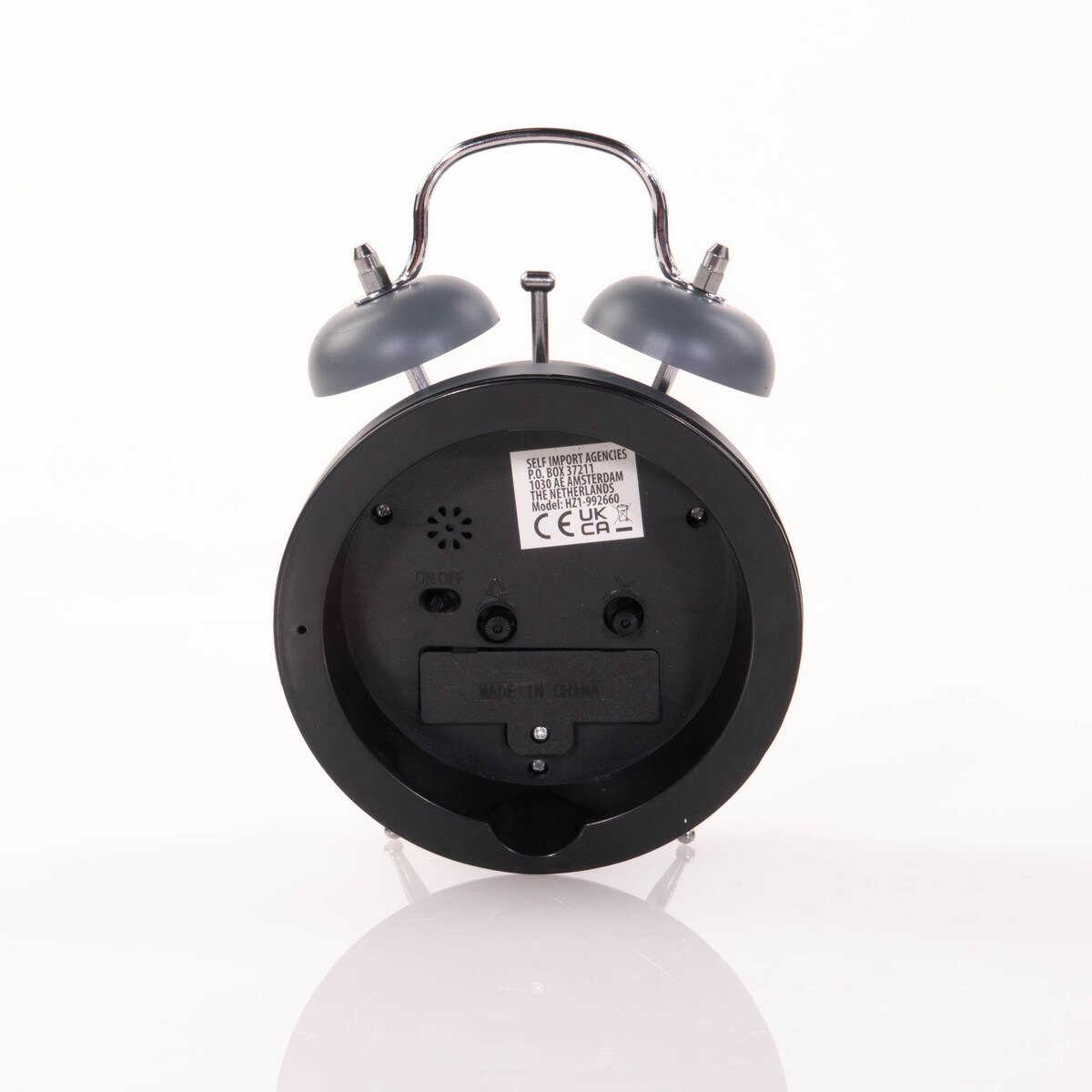 Zegar z głośnym budzikiem SAFARI