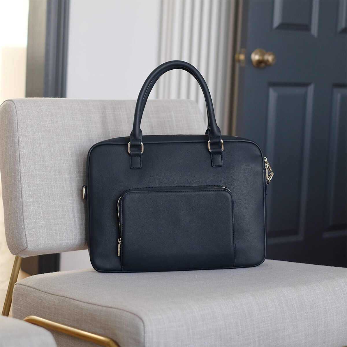 Torba na laptop Stackers Pebble granatowa