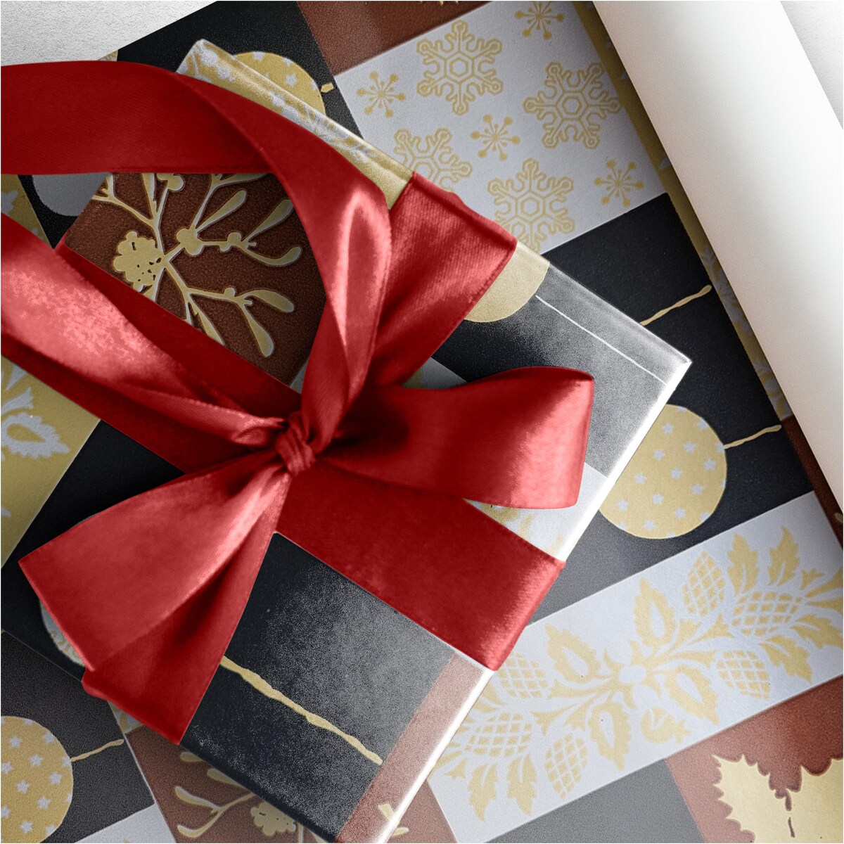 Papier Przentowy do pakowania prezentów 20 METRÓW MEGAROLKA Świąteczny Do Paczek Szwedzka Jakość