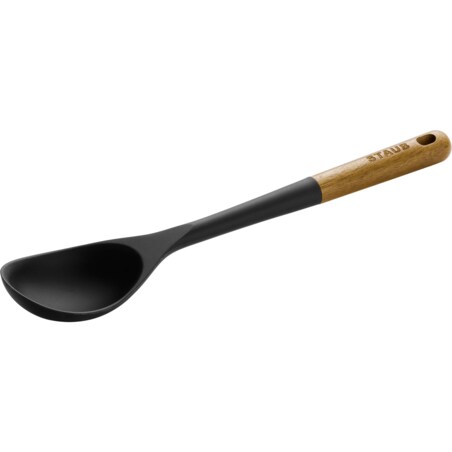 Łyżka do serwowania Staub - 31 cm, Brązowo-czarny