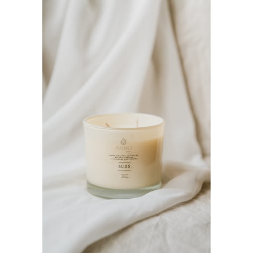 Naturalna świeca sojowa BLISS z olejkami eterycznymi