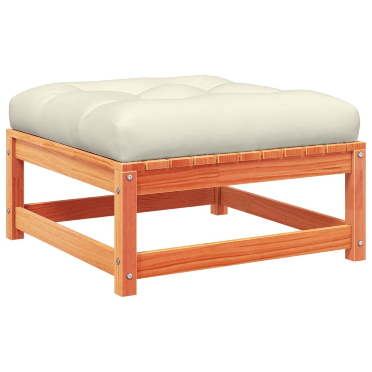 vidaXL 9-cz. zestaw wypoczynkowy do ogrodu, z poduszkami, woskowy brąz