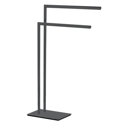 Metalowy wieszak na ręczniki RECCO, dwuramienny