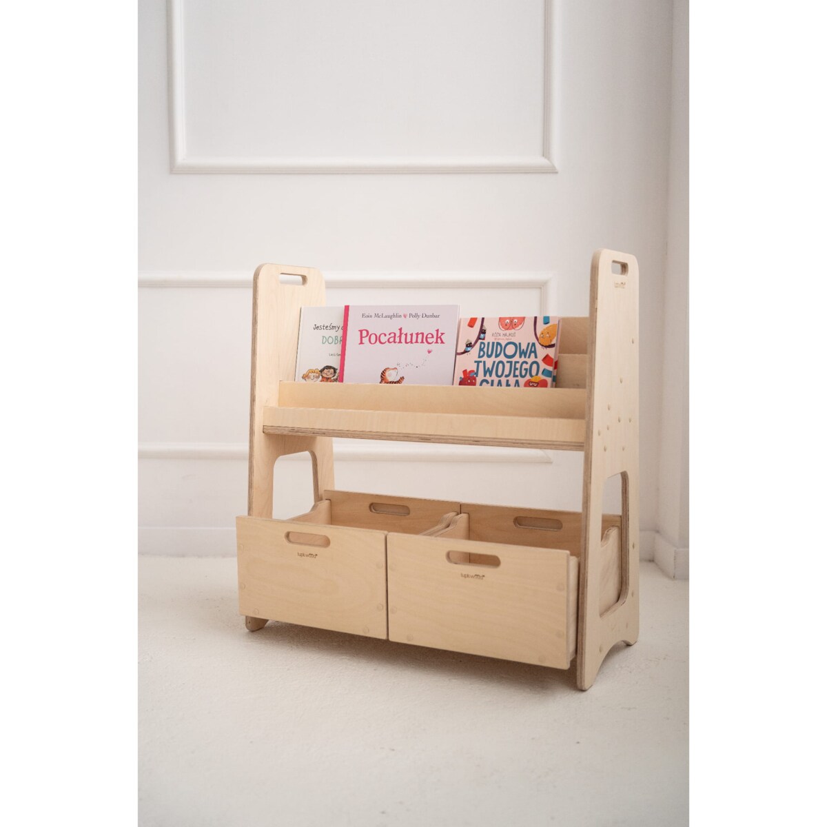 L - biblioteczka/regał montessori