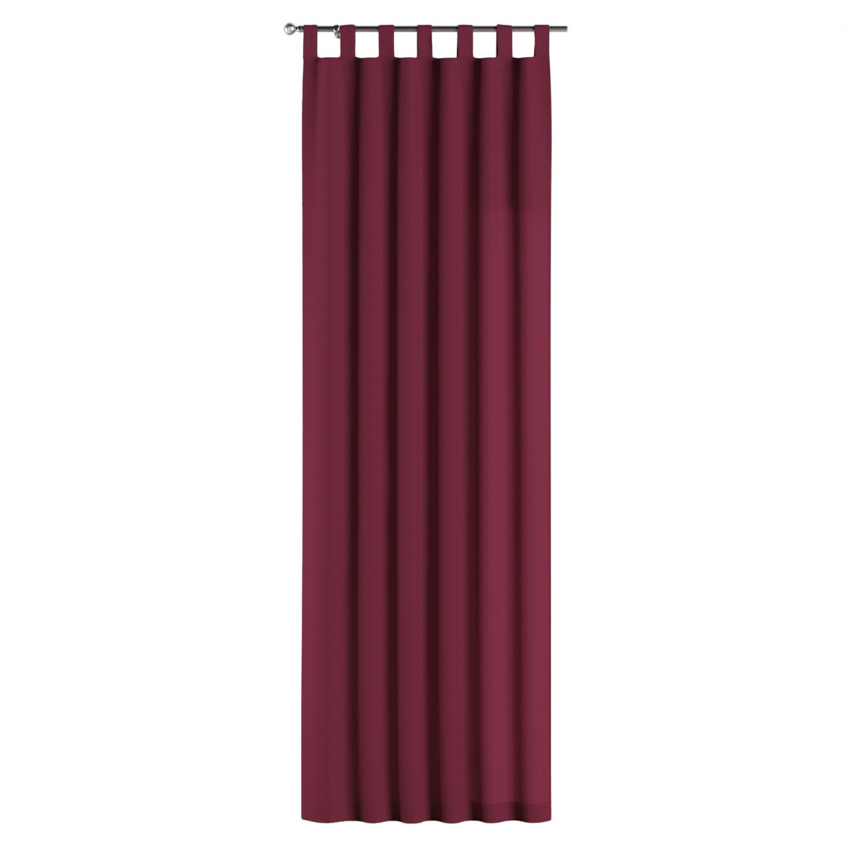 Zasłona na szelkach 1 szt. 130x260 plum (śliwkowy)