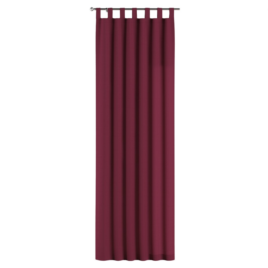Zasłona na szelkach 1 szt. 130x260 plum (śliwkowy)