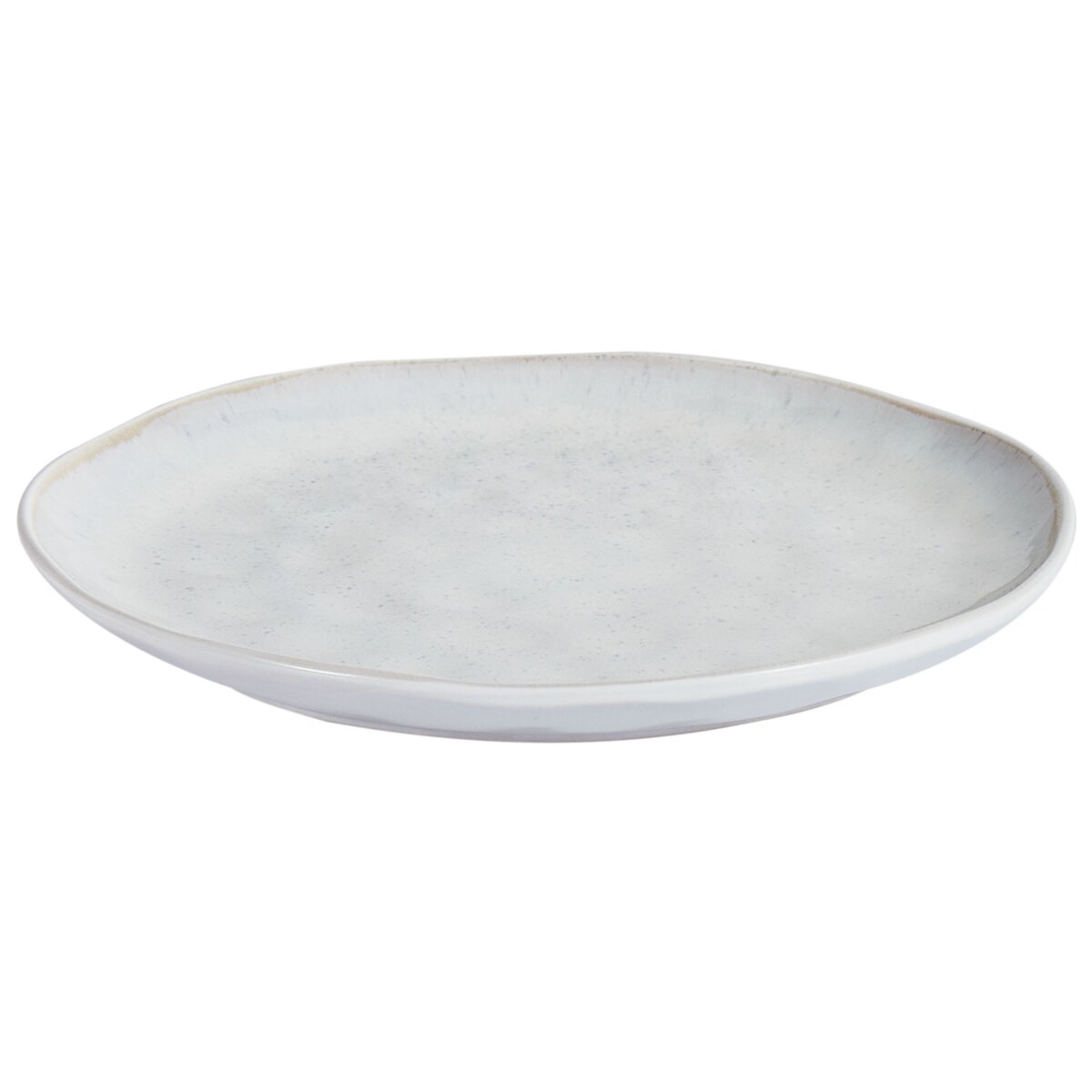 Zestaw 4 dużych talerzy SESAME Kamionka Jasnoszary