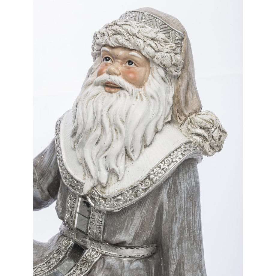 Figurka świąteczna Święty Mikołaj 16x20x13 cm SEDUTA