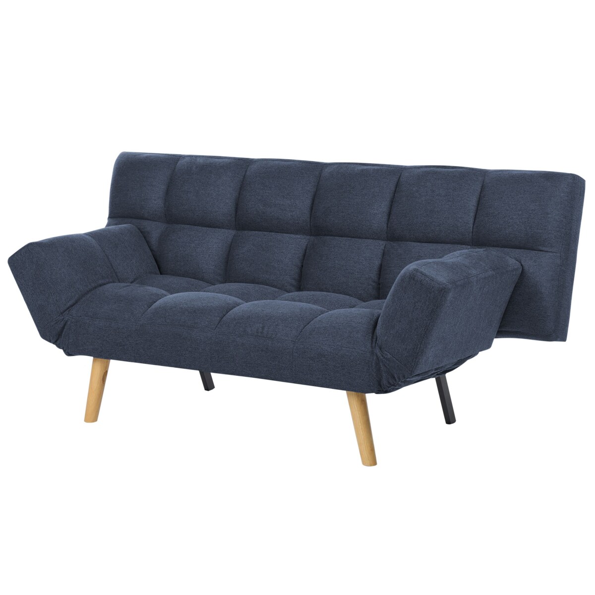 Sofa rozkładana granatowa INGARO
