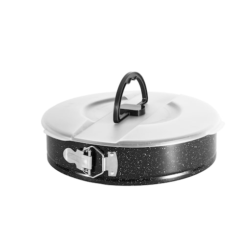 Tortownica Forma do pieczenia nieprzywierająca 24x7.5cm z pokrywką BRUNBESTE BB-7709