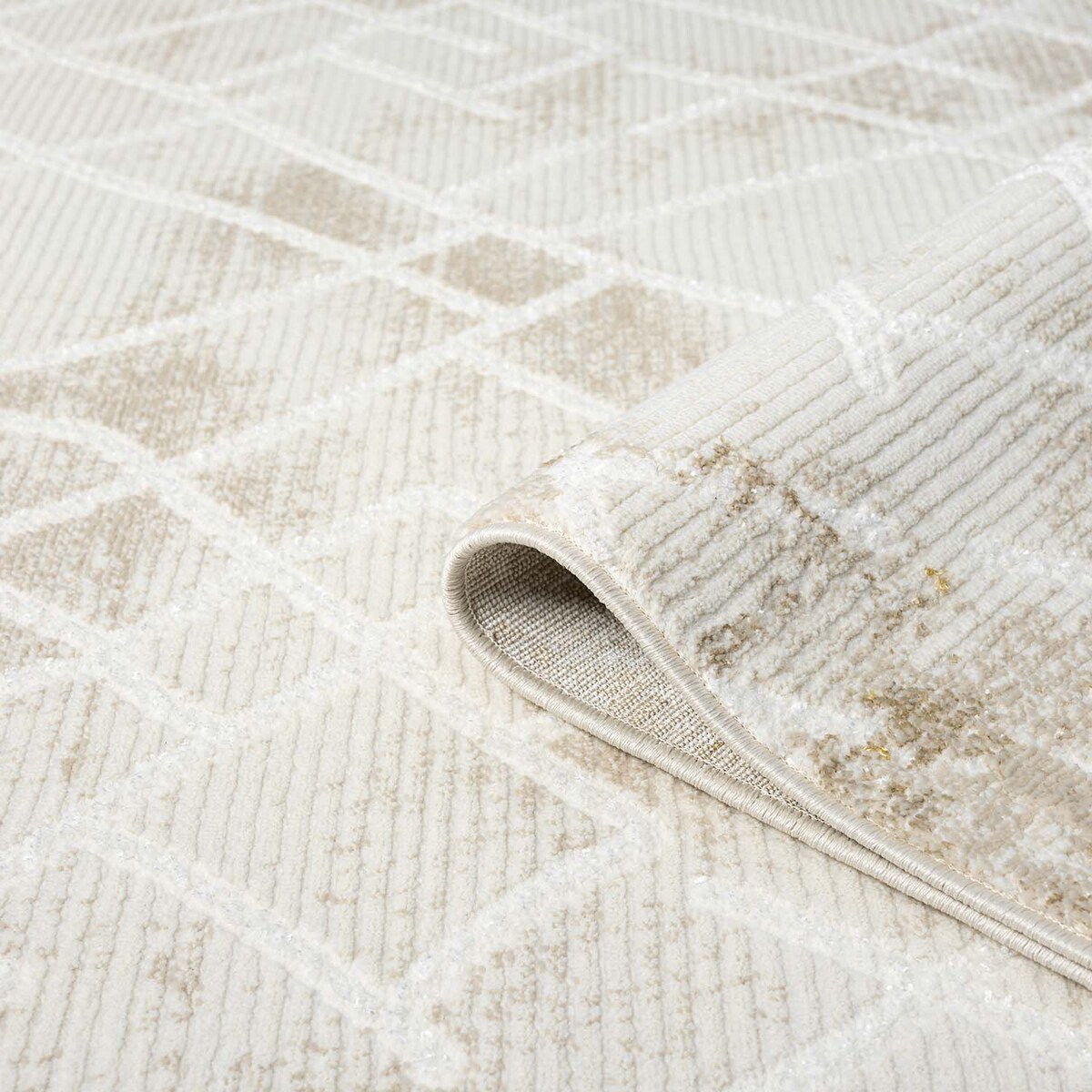 Dywan strukturalny vintage abstraktcja Antique 2150 Krem 200x290